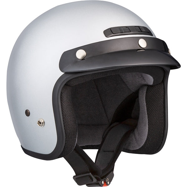 CKX VG200 Open-Face Helmet Solid Silver 2XS - Driven Powersports