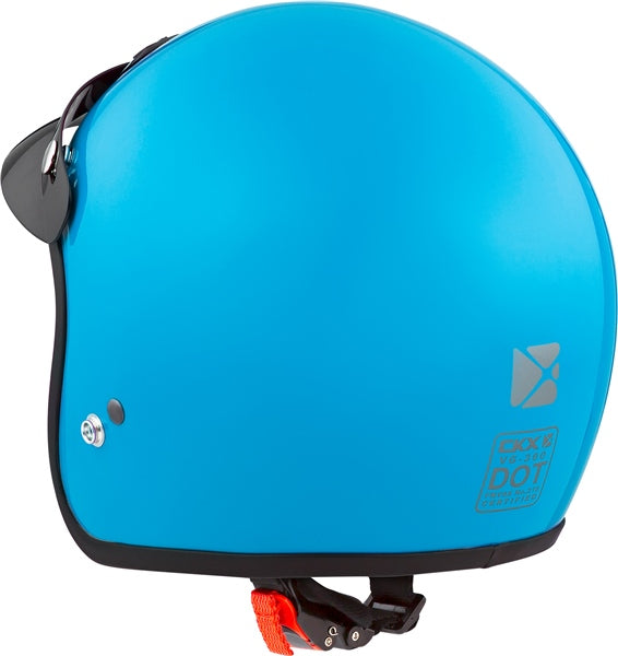 CKX VG300 Open-Face Helmet - Youth Solid Blue XL - Driven Powersports