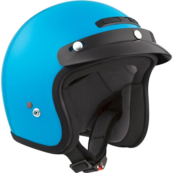 CKX VG300 Open-Face Helmet - Youth Solid Blue XL - Driven Powersports