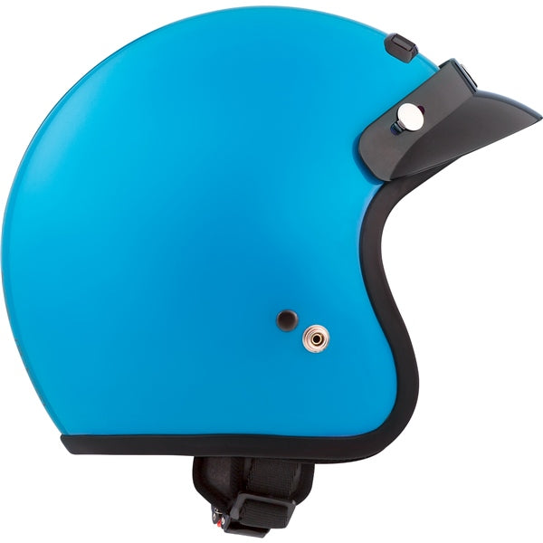 CKX VG300 Open-Face Helmet - Youth Solid Blue XL - Driven Powersports