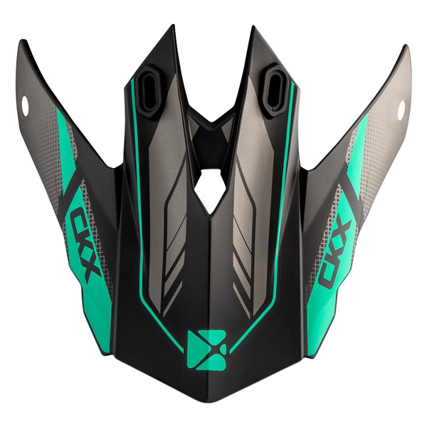 CKX Peak for TX228 Helmet Fuel Turquoise One Size Fits All - Driven Powersports