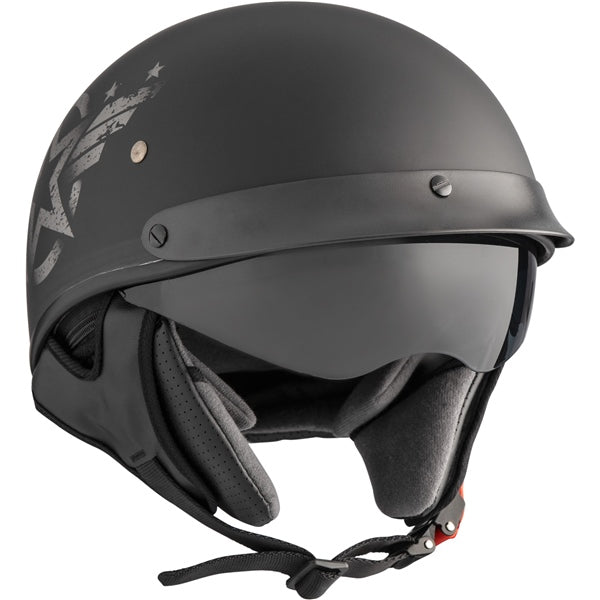 CKX Revolt RSV Half Helmet Decoy Matte Gray 2XL - Driven Powersports