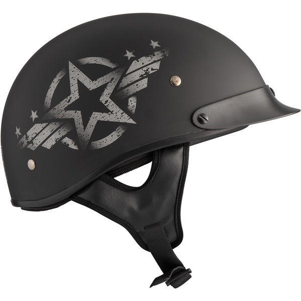 CKX Revolt RSV Half Helmet Decoy Matte Gray 2XL - Driven Powersports