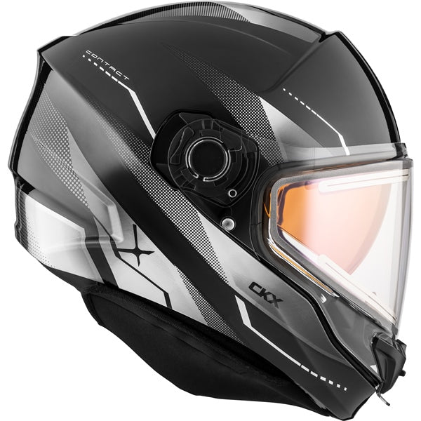 CKX Contact Free-Face Helmet Artik Electric Gray XS Electric Double Shield - Driven Powersports