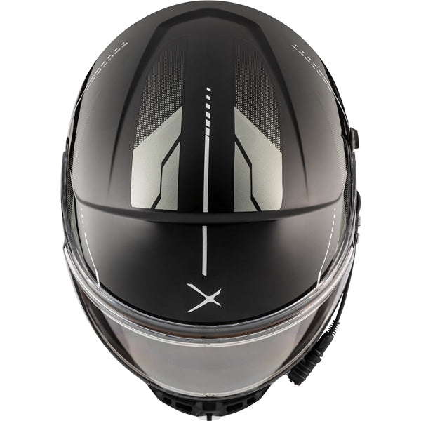 CKX Contact Free-Face Helmet Artik Electric Gray XS Electric Double Shield - Driven Powersports