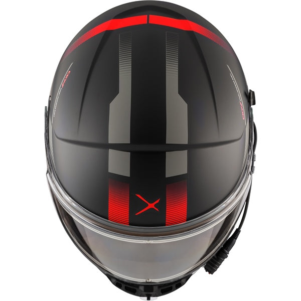 CKX Contact Free-Face Helmet Edge Electric Red XS Electric Double Shield - Driven Powersports