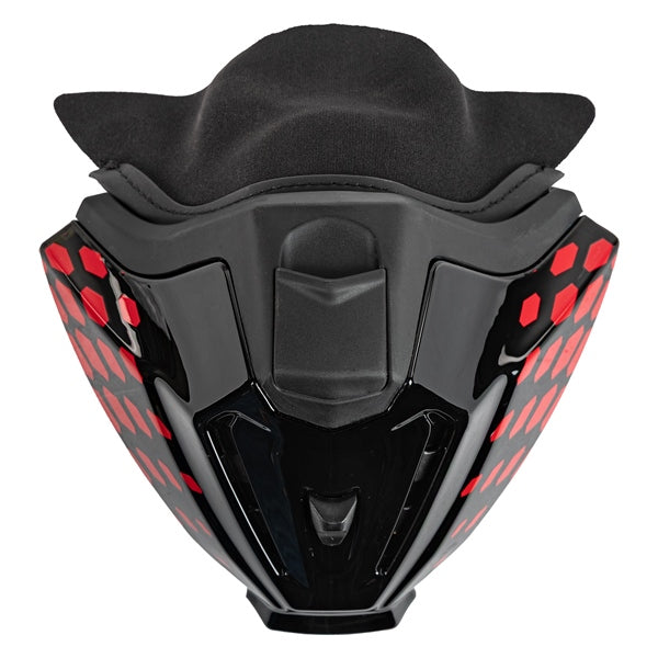 CKX Titan Removable Muzzle, Winter Viper Titan Original Glossy red One Size Fits All - Driven Powersports