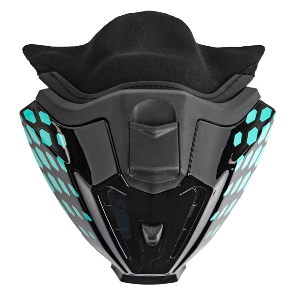 CKX Titan Removable Muzzle, Winter Viper Titan Original Turquoise Glossy One Size Fits All - Driven Powersports