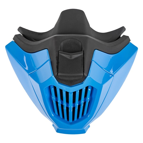 CKX Titan Air Flow Removable Muzzle Stalwart Carbon, Red, Camel Glossy One Size Fits All - Driven Powersports