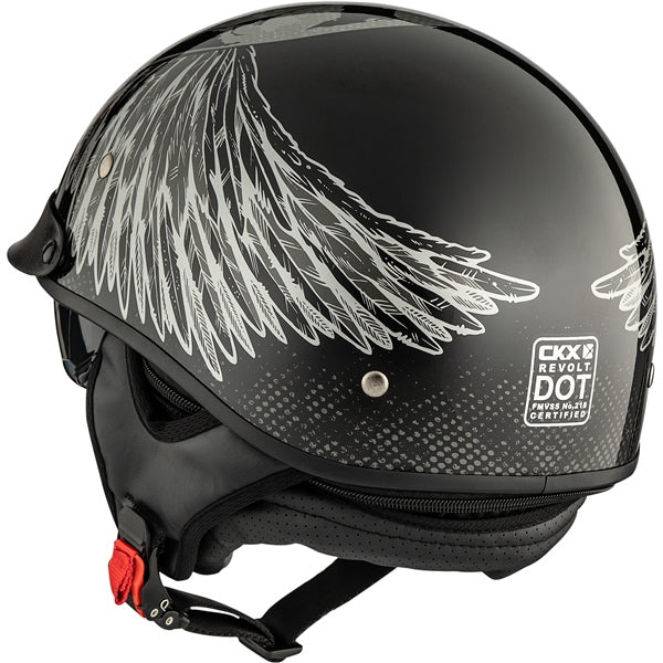CKX Revolt RSV Half Helmet Pariah Gray 2XL - Driven Powersports