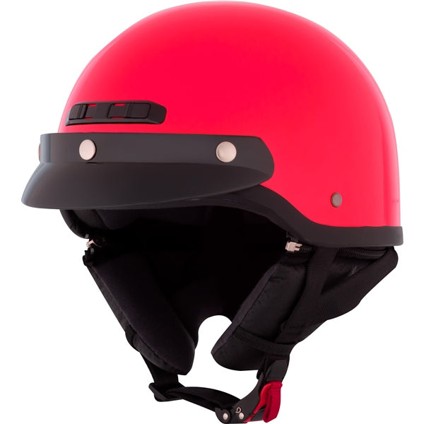 CKX VG500 Half Helmet Solid Red 2XL - Driven Powersports
