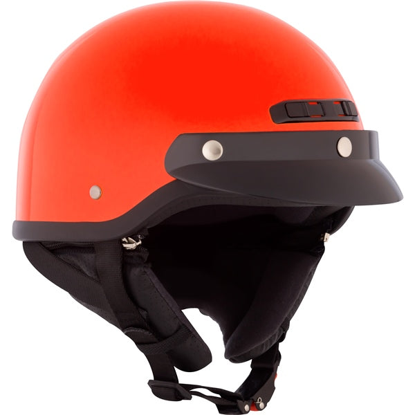 CKX VG500 Half Helmet Solid Orange L - Driven Powersports