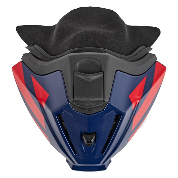 CKX Titan Removable Muzzle, Winter Marks Twilight, Scarlet Glossy One Size Fits All - Driven Powersports