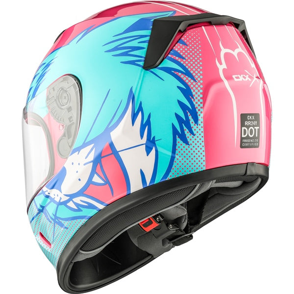 CKX RR24Y Helmet Cat Glossy Blue M - Driven Powersports