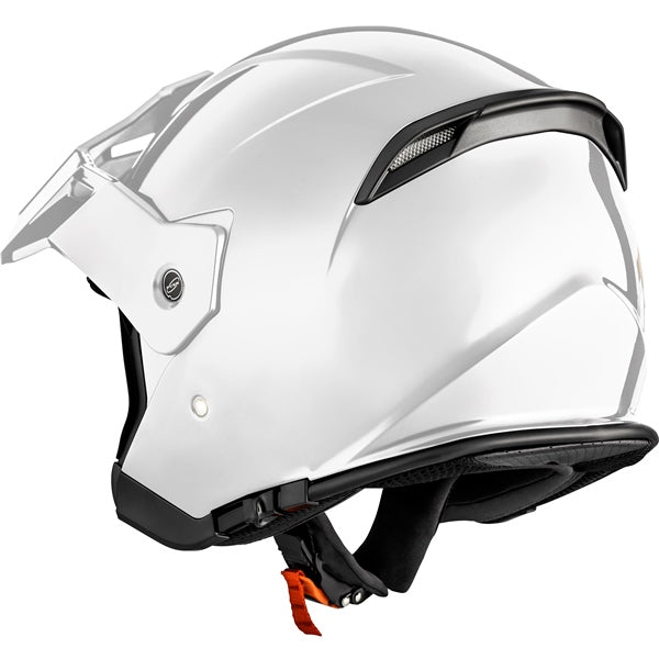 CKX Razor-X Helmet Solid White M No Shield - Driven Powersports