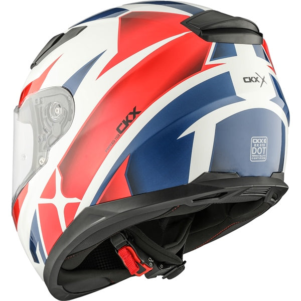 CKX RR619 – Full-face helmet Red, Blue S - Driven Powersports