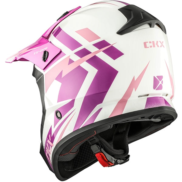 CKX TX228 Off-Road Helmet Bolt M Purple - Driven Powersports