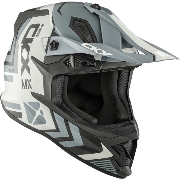 CKX TX319 Off-Road Helmet Arrow Gray XS - Driven Powersports