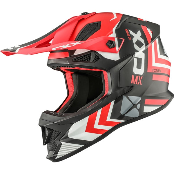 CKX TX319 Off-Road Helmet Arrow Red S - Driven Powersports