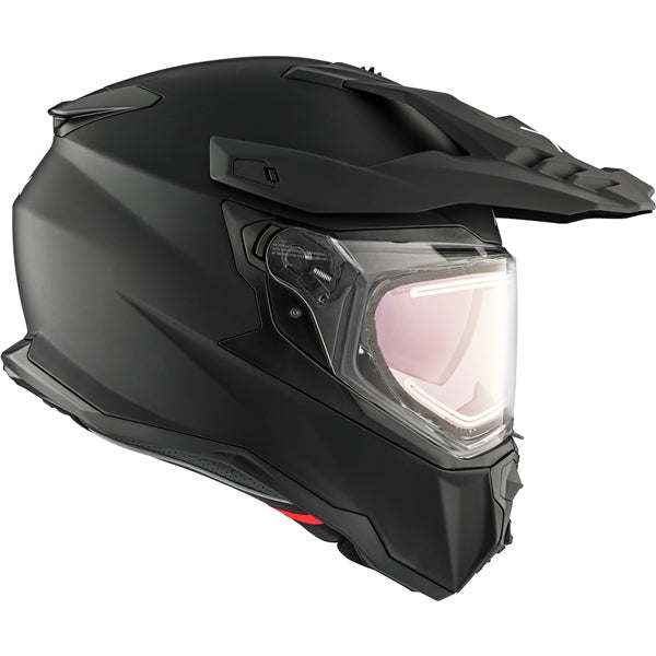 CKX DS24 Backcountry Helmet Solide Electric Black Matte XS - Driven Powersports