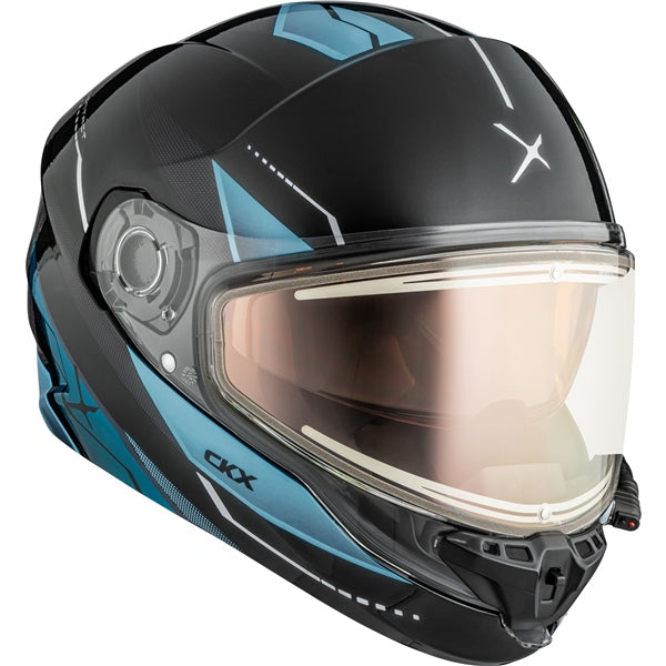 CKX Contact Free-Face Helmet Artik Electric L - Driven Powersports