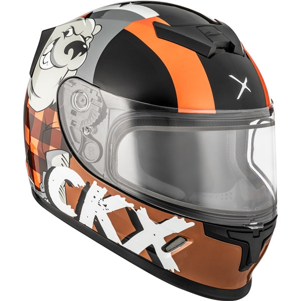 CKX RR24Y Helmet Lumberjack Double Orange S - Driven Powersports