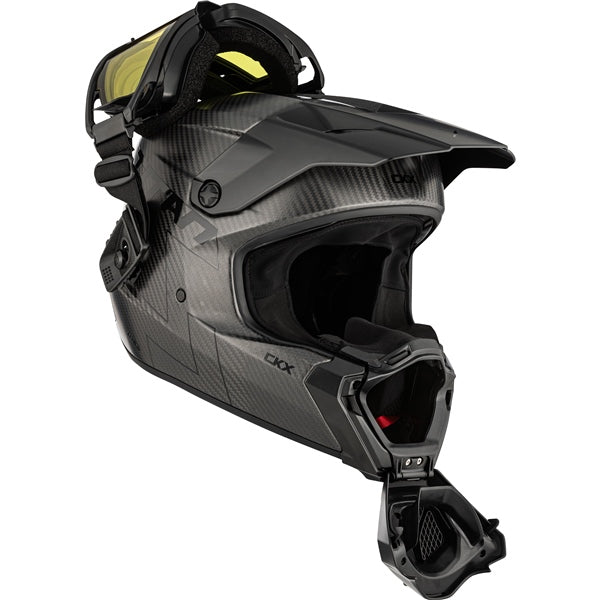 CKX Titan AMS Carbon Helmet Solid Double Titanium XS - Driven Powersports