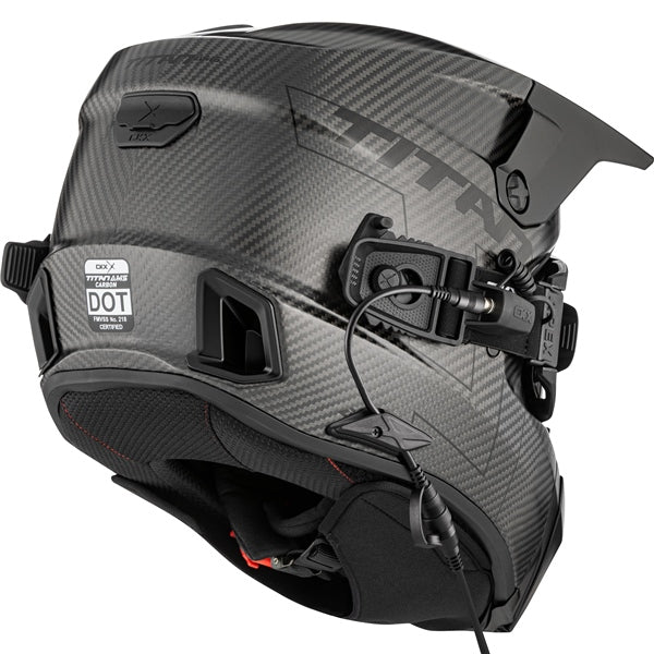CKX Titan AMS Carbon Helmet Solid Electric Titanium 3XL - Driven Powersports
