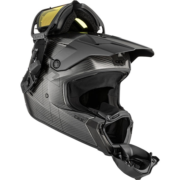 CKX Titan AMS Carbon Helmet Solid Electric Titanium 3XL - Driven Powersports