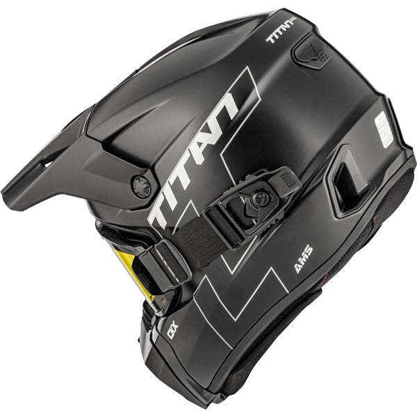 CKX Titan AMS Helmet Solid Double Black S - Driven Powersports