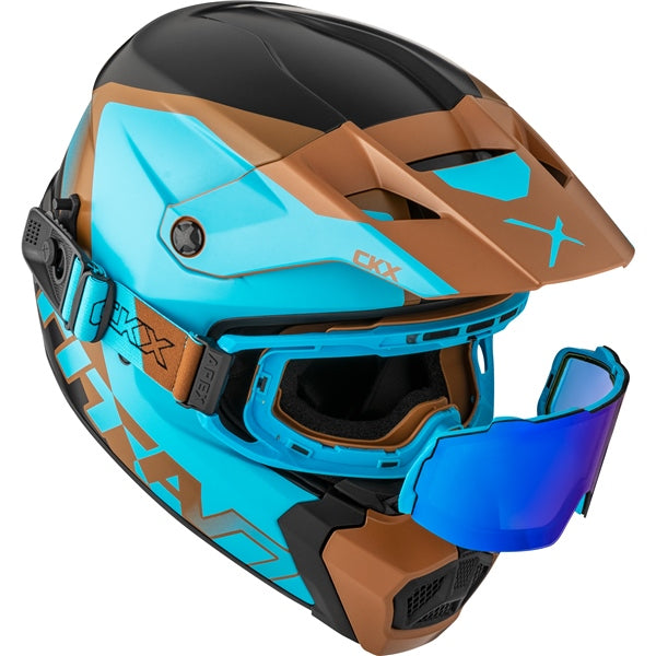 CKX Titan AMS Helmet Nunavut Double Titanium S - Driven Powersports