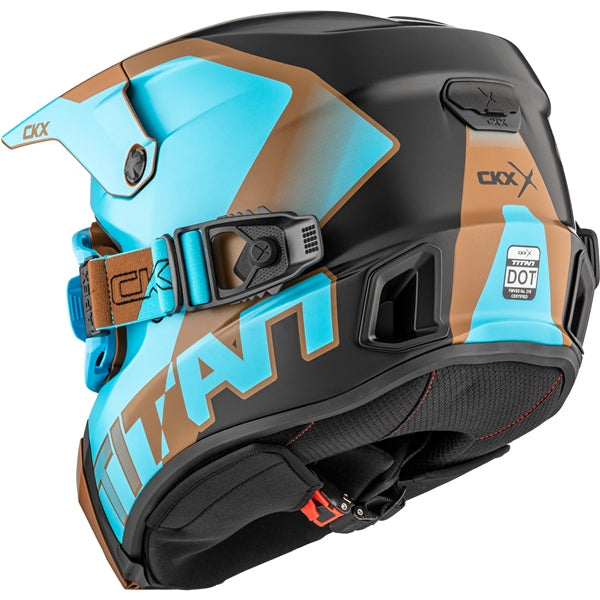 CKX Titan AMS Helmet Nunavut Double Titanium S - Driven Powersports