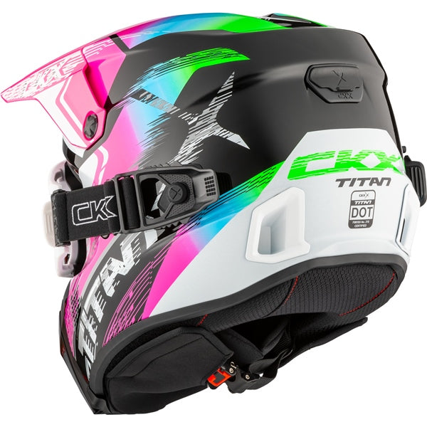 CKX Titan AMS Helmet Concordia Double Titanium XL - Driven Powersports