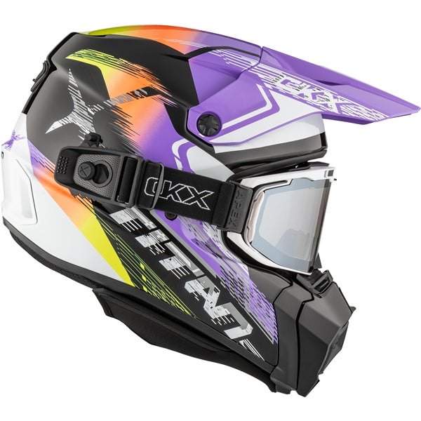 CKX Titan AMS Helmet Concordia Double Titanium 3XL - Driven Powersports