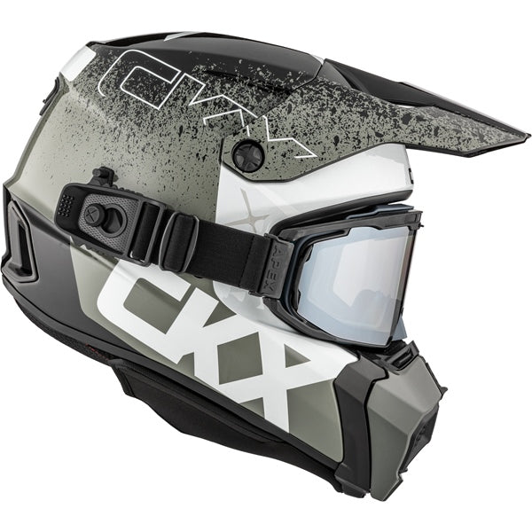CKX Titan AMS Helmet Vaneer Double Gray S - Driven Powersports