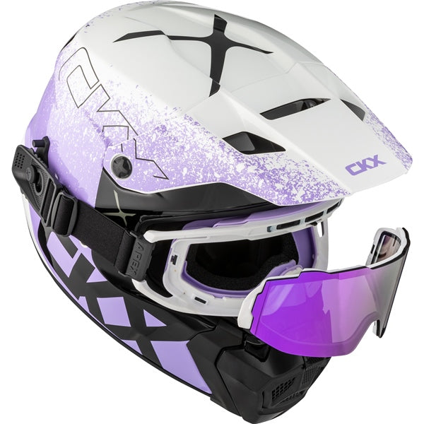 CKX Titan AMS Helmet Vaneer Double Titanium S - Driven Powersports