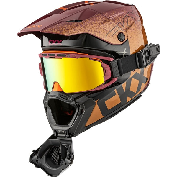 CKX Titan AMS Helmet Vaneer Double Titanium L - Driven Powersports