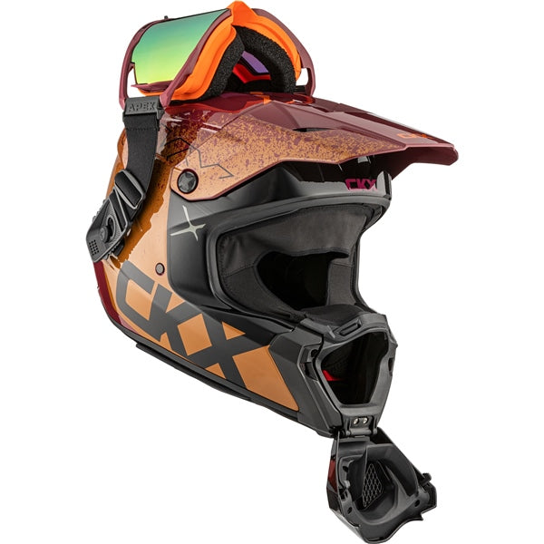 CKX Titan AMS Helmet Vaneer Double Titanium L - Driven Powersports