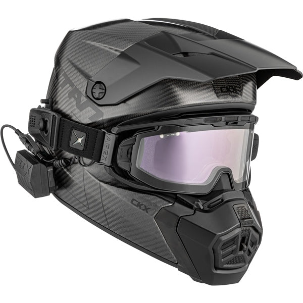 CKX Titan AMS Carbon Pro Helmet Solid Electric Titanium L - Driven Powersports