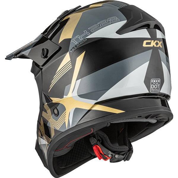 CKX TX228 Off-Road Helmet Lord Gold L - Driven Powersports