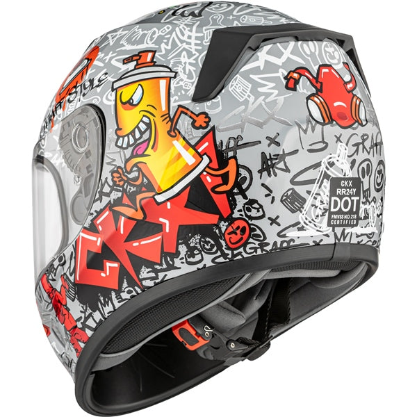 CKX RR24Y Helmet Graff Double Gray M - Driven Powersports