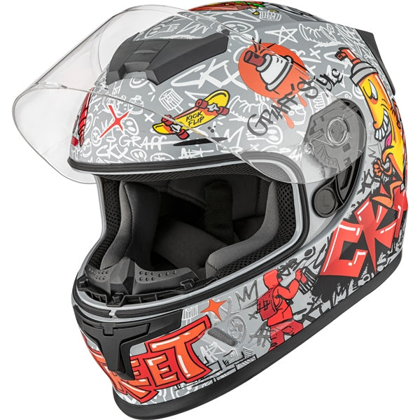 CKX RR24Y Helmet Graff Double Gray M - Driven Powersports