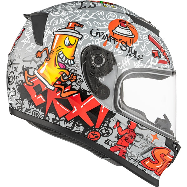 CKX RR24Y Helmet Graff Double Gray M - Driven Powersports