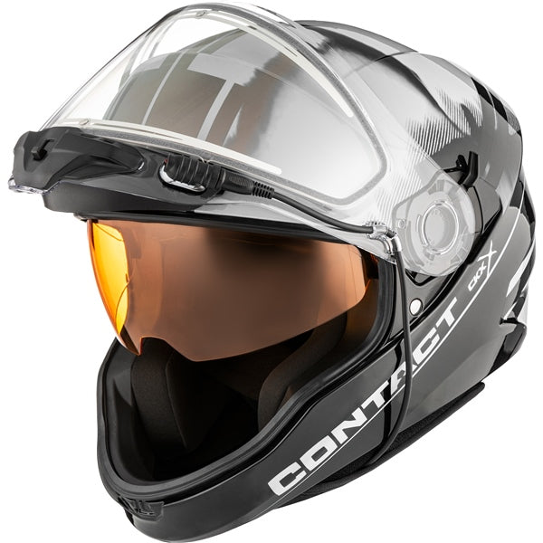 CKX Contact Free-Face Helmet Onyx Electric White 2XL - Driven Powersports