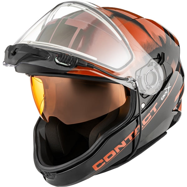 CKX Contact Free-Face Helmet Onyx Electric Red XL - Driven Powersports