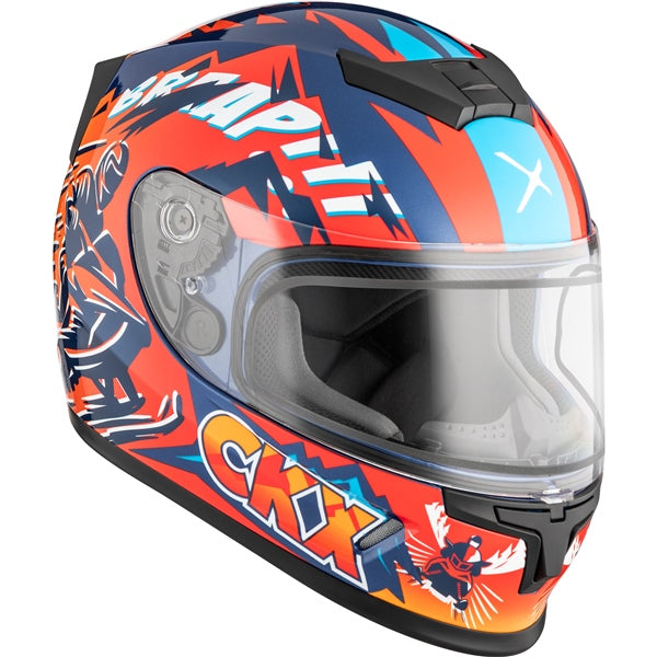 CKX RR24Y Helmet Sleeder Double Orange/Red L - Driven Powersports
