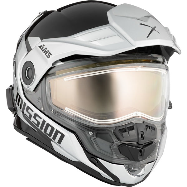 CKX Mission Free-Face Helmet Alaska Double Silver XL - Driven Powersports