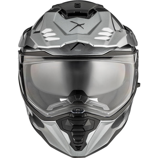 CKX DS24 Dual Sport Helmet Solid Silver XL - Driven Powersports