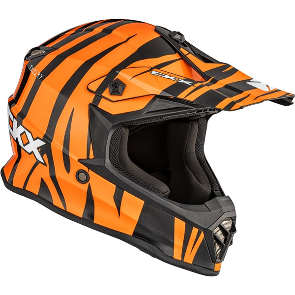 CKX TX019Y Off-Road Helmet Zoo Orange L - Driven Powersports