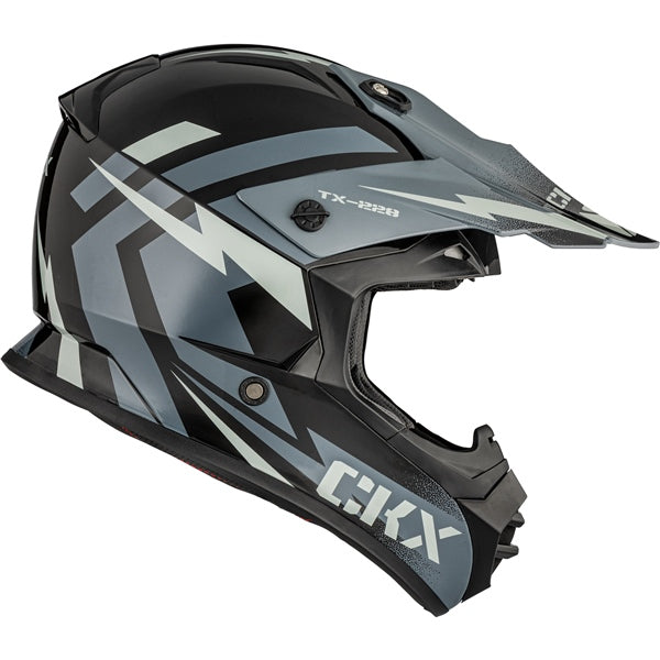 CKX TX228 Off-Road Helmet Bolt Gray S - Driven Powersports
